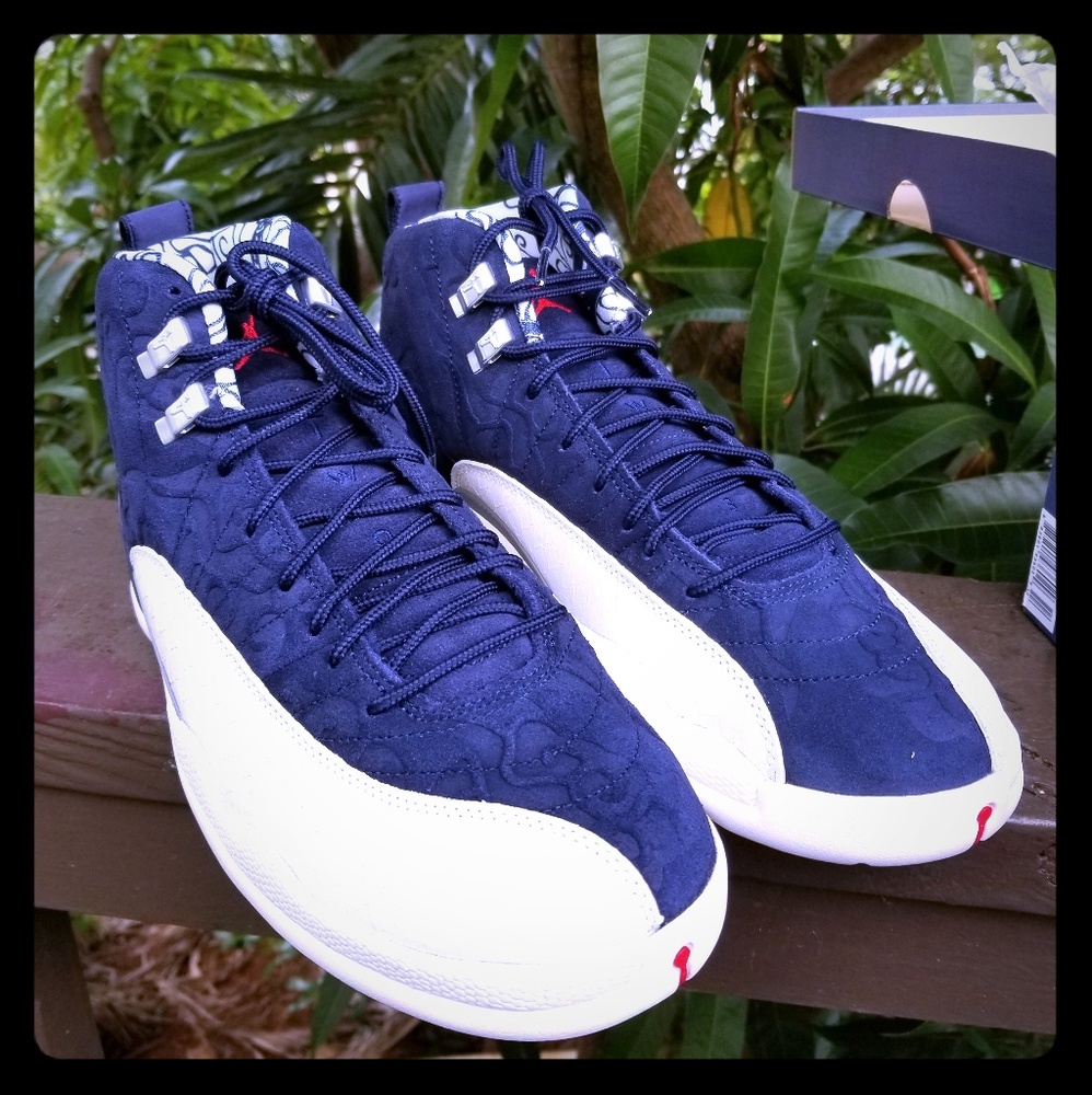 Air Jordan Retro 12 International College Navy
